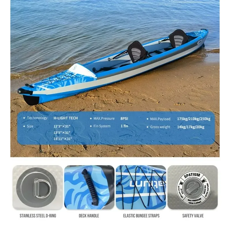 Fishing Kayak Sit In - 2025Favorite 2025 New Trendy Inflatable Kayak
