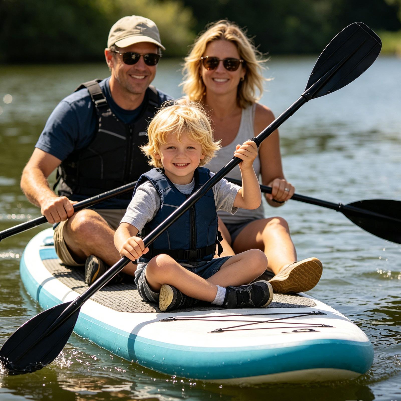Carbon Fiber Paddle 2 Section  - Fishing Kayak Paddle 评论和价格