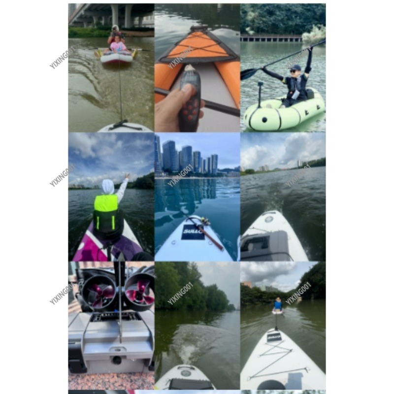 Dual Propeller Kayak Underwate - Fishing Kayak Trolling Motor 评论和价格