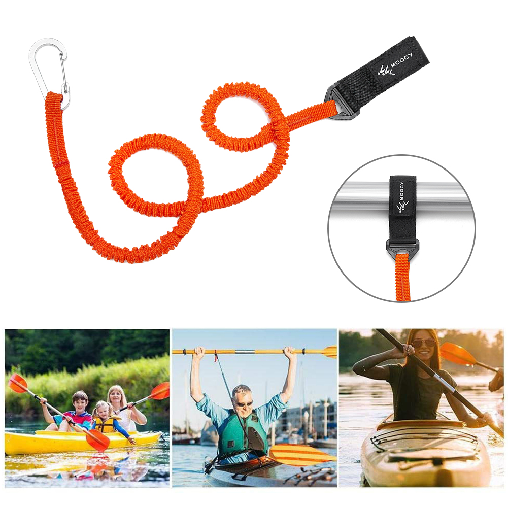 10-1PCS Elastic Kayak Canoe Pa - Fishing Kayak Paddle Leash 评论和价格