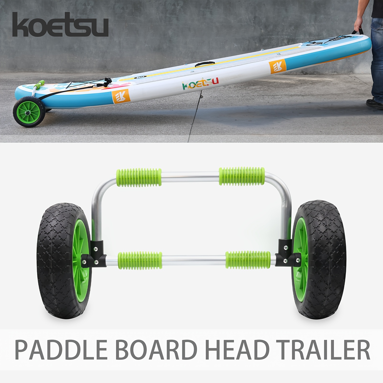 KOETSU Paddle Board Transport  - Fishing Kayak Cart 评论和价格