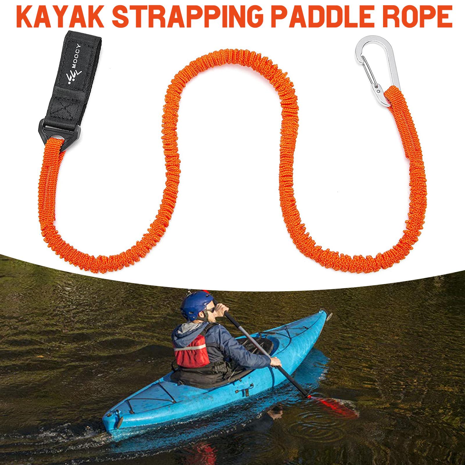 Adjustable Elastic Kayak Paddl - Fishing Kayak Paddle Leash 评论和价格