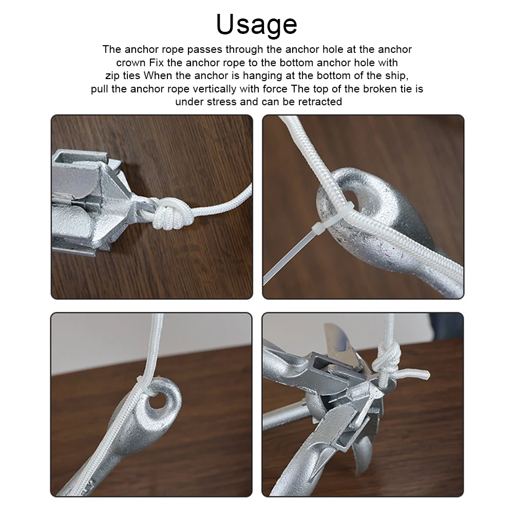 0.7KG 1.5KG Stainless Steel Fo - Fishing Kayak Anchor 评论和价格