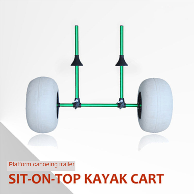 Foldable Upright Kayak Trailer - Fishing Kayak Cart 评论和价格