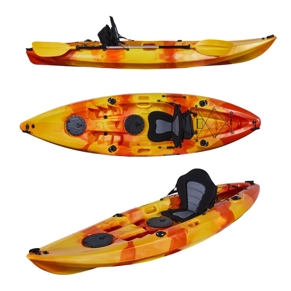 Made In China Single Person Fi - Fishing Kayak Sit On Top 评论和价格