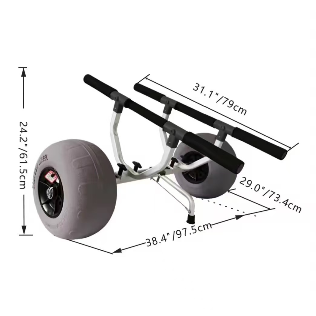 Yak Outdoors Aluminum Kayak Tr - Fishing Kayak Cart 评论和价格