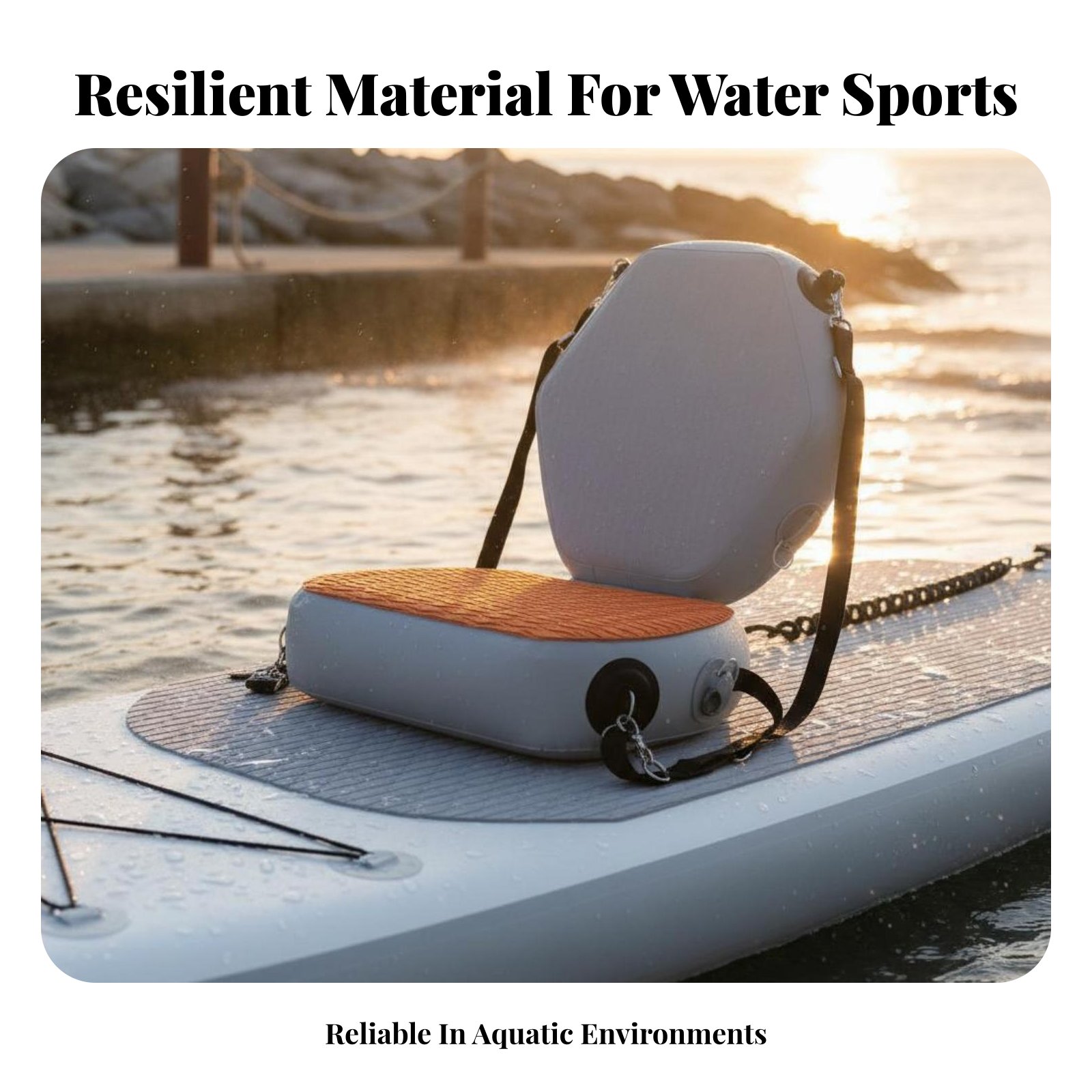 Inflatable Kayak Seat Wear-Res - Fishing Kayak Paddle 评论和价格