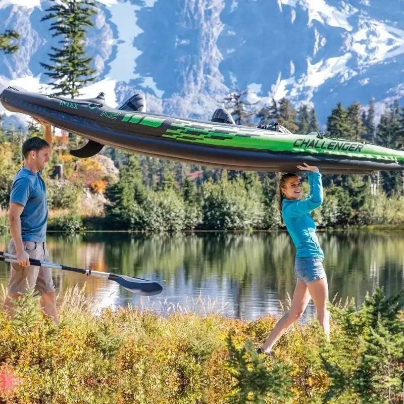 1/2 Person Kayaker Inflatable  - Fishing Kayak Inflatable 评论和价格