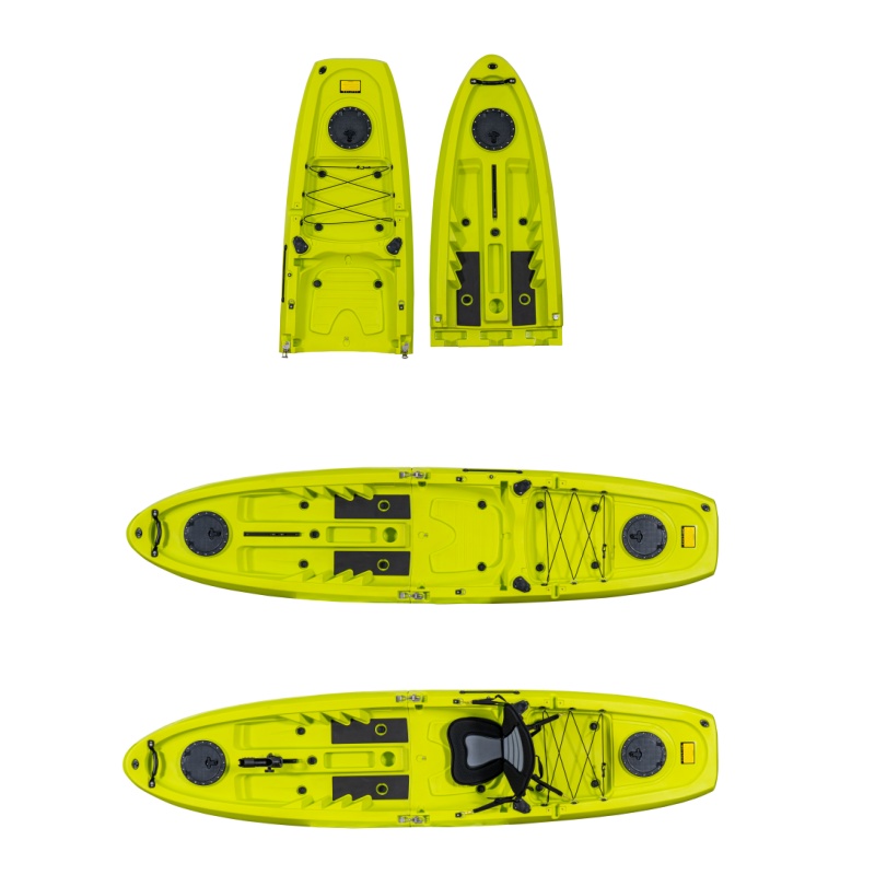 LSF Novel 3.3Meter 11FT Split  - Fishing Kayak Sit On Top 评论和价格
