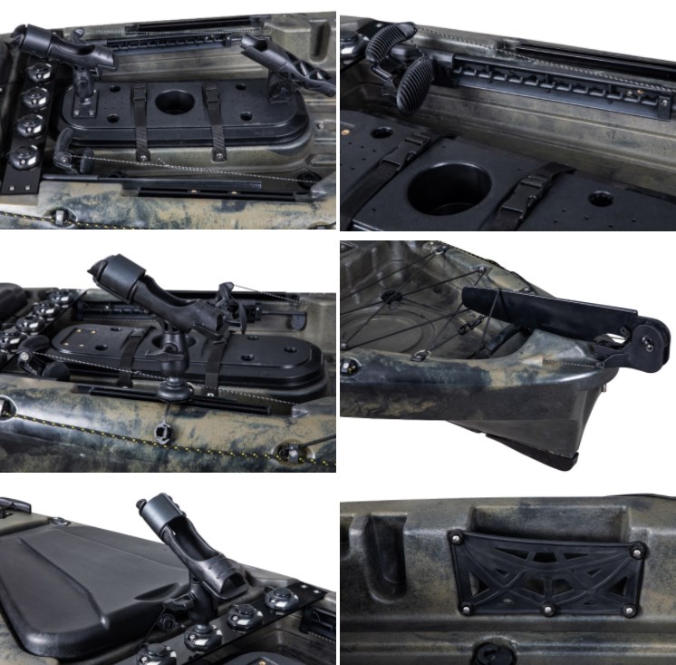 First-class Single Fishing Kay - Fishing Kayak Rod Holder 评论和价格
