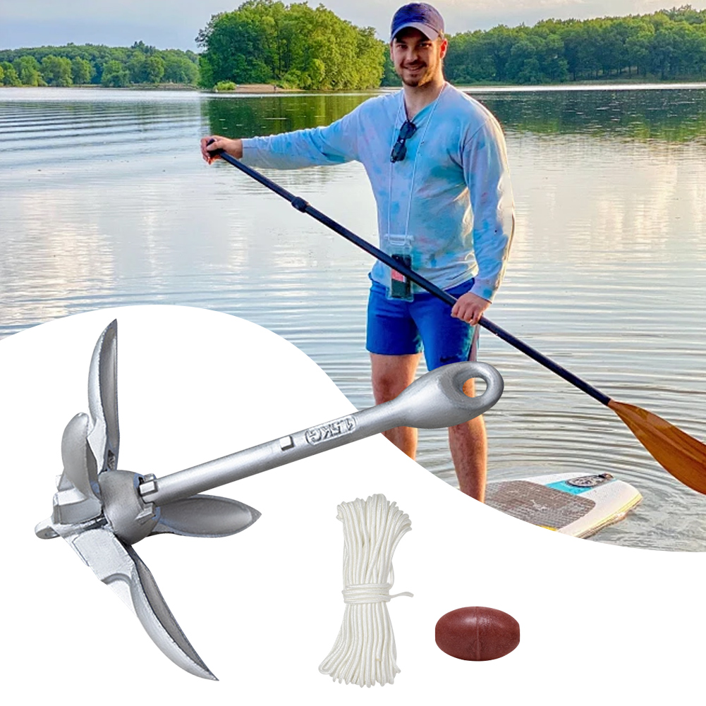 0.7/1.5KG Grapnel Anchor with  - Fishing Kayak Anchor 评论和价格