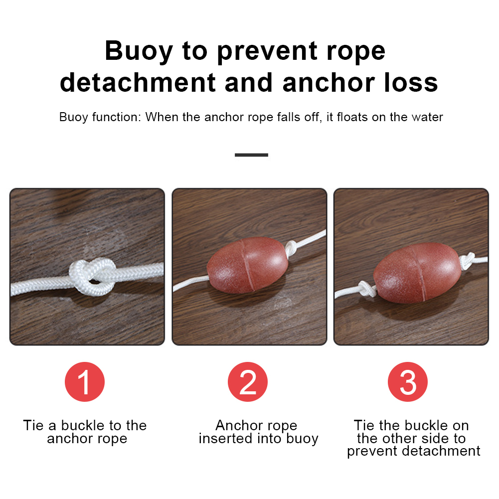 0.7/1.5KG Grapnel Anchor with  - Fishing Kayak Anchor 评论和价格