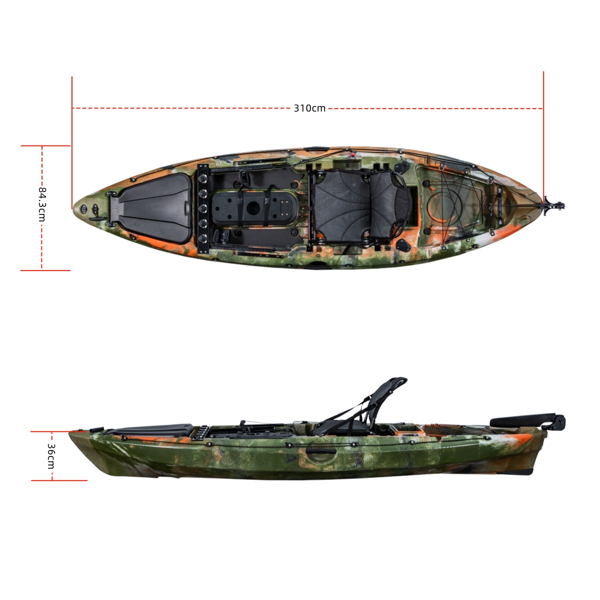 LSF First-class Single Fishing - Fishing Kayak Rod Holder 评论和价格