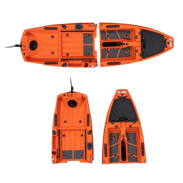 Modular Single 1 Person Plasti - Fishing Kayak Pedal Drive 评论和价格