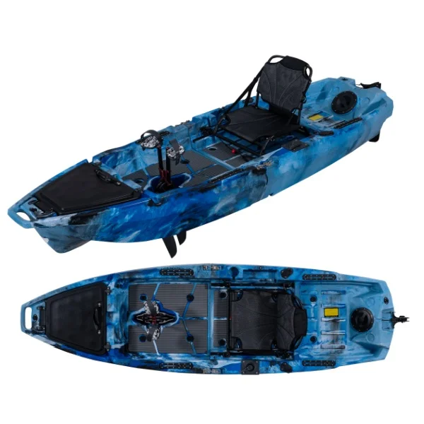 Modular Single 1 Person Plasti - Fishing Kayak Pedal Drive 评论和价格
